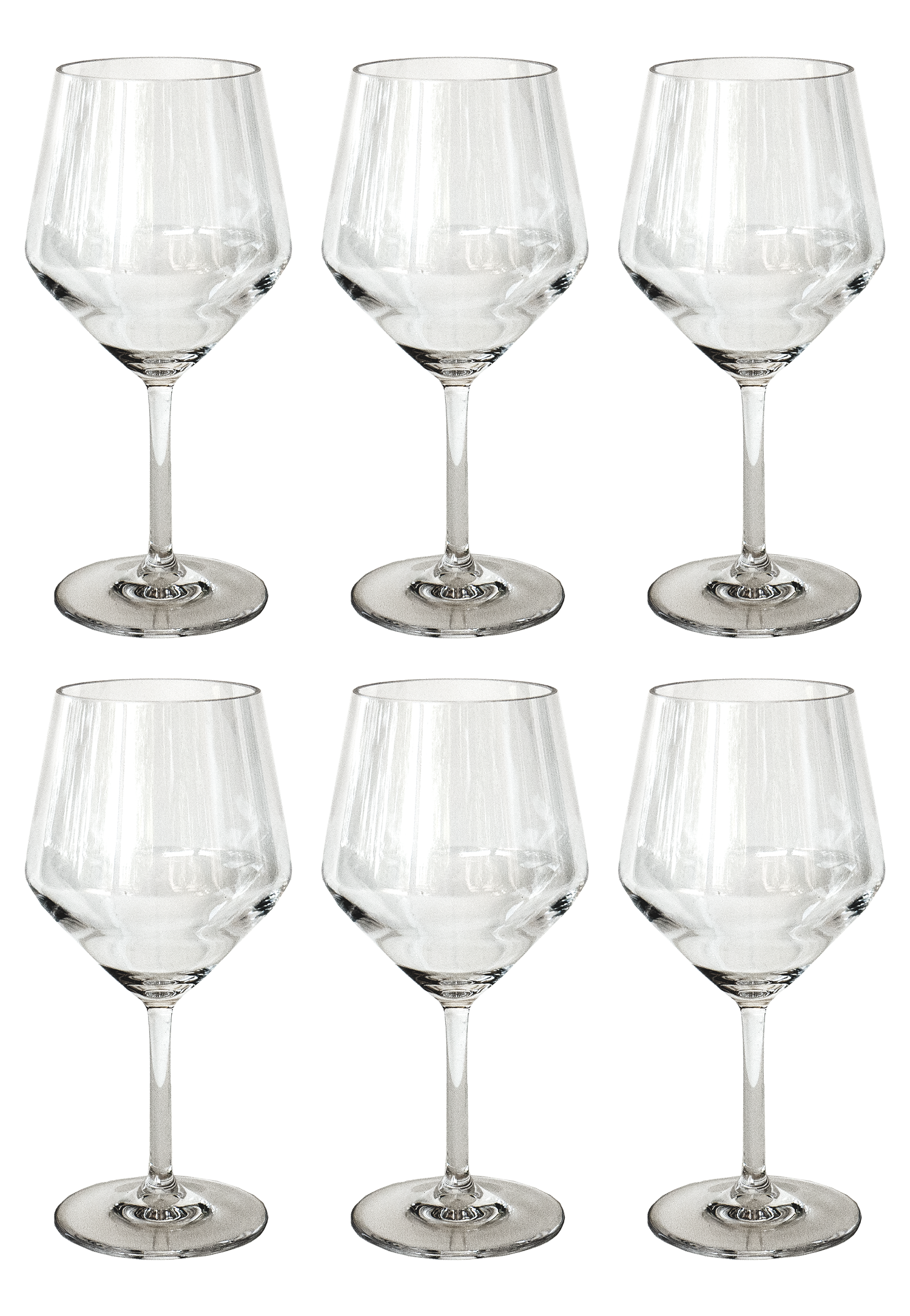 Abode Homewares by TarHong - Wholesale Wine Glass - Angle Goblet Collection, Acrylic, 23 oz2