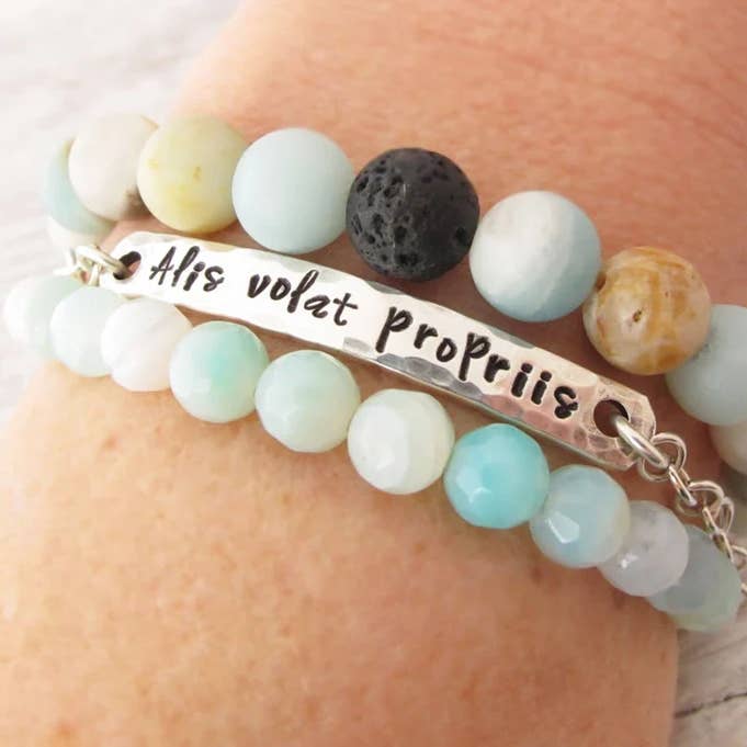 Inspirational Personalized Bracelet, Stacking Set for wholesale by Designs by Dawn Renee