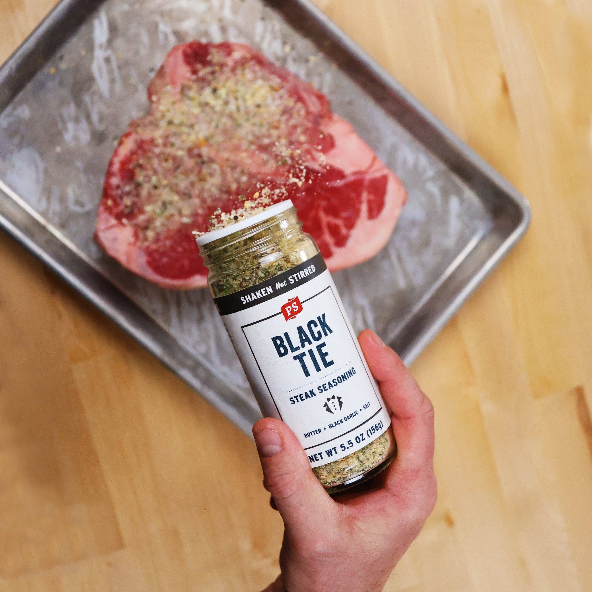 PS Seasoning - Wholesale Dried Spice Mix - Black Tie Steak Seasoning2