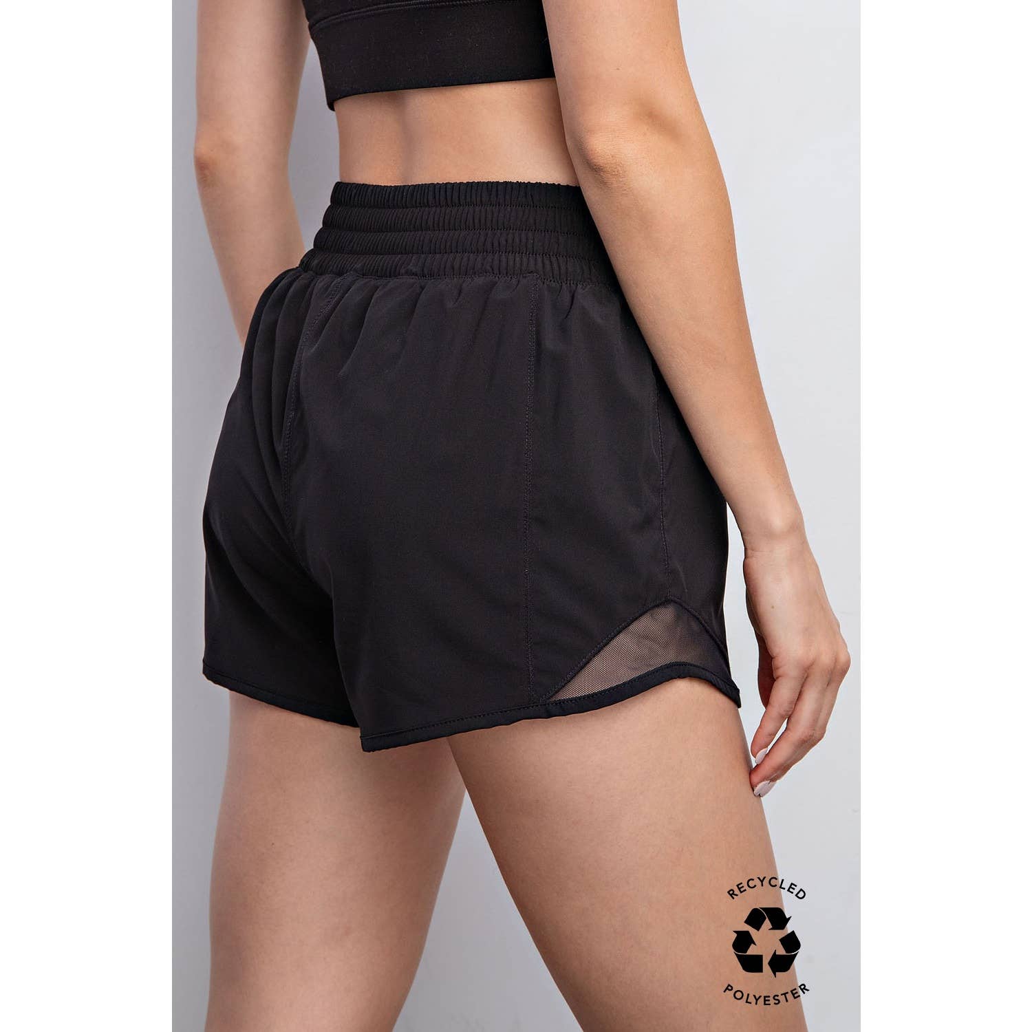 Rae Mode - Wholesale Athletic Shorts - Women's - RECYCLED ACTIVE SHORT WITH MESH57