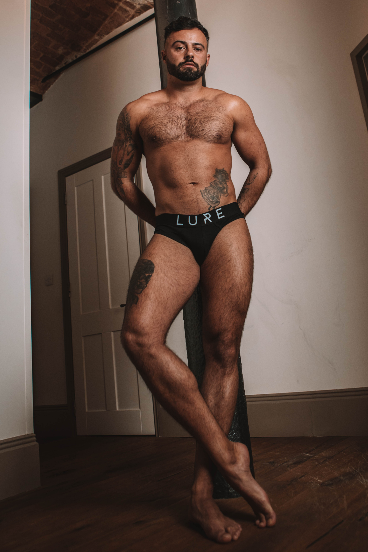 Lure Menswear LTD – wholesale Underwear – Men's – Lure Black Brief1