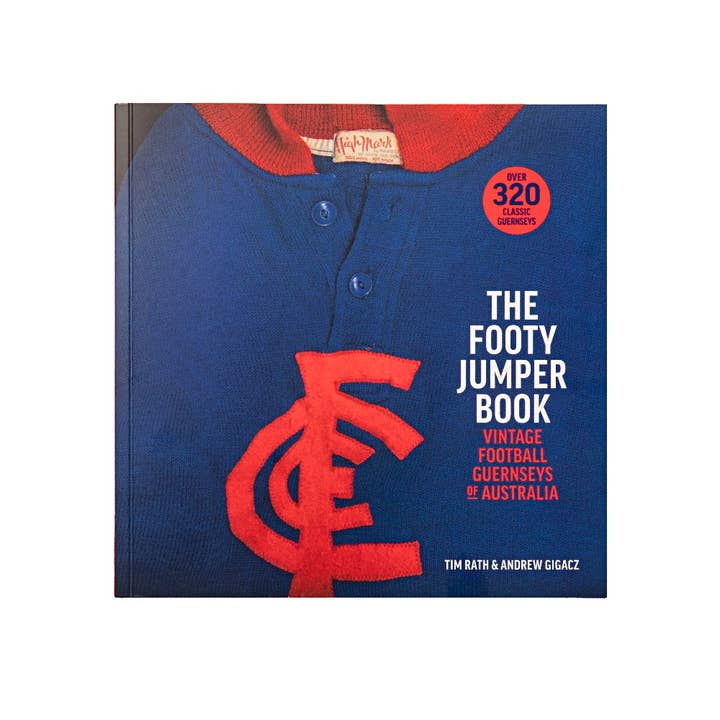 Sporting Nation - Wholesale Sports and recreation - The Footy Jumper Book (Soft Cover Version)