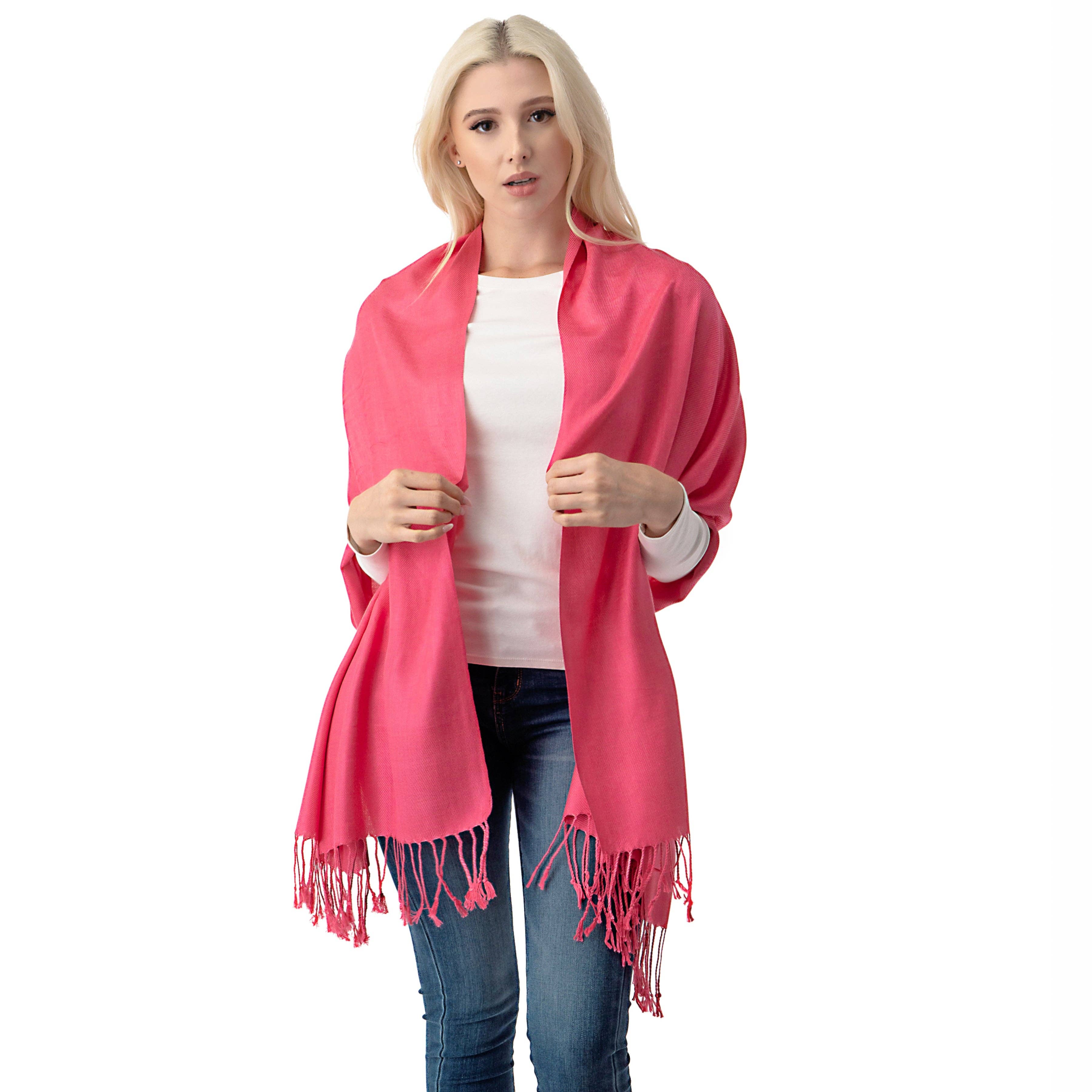 TAPA fashion - Wholesale Wrap - Women's - Plain Pashmina PP1028A (12PC)17