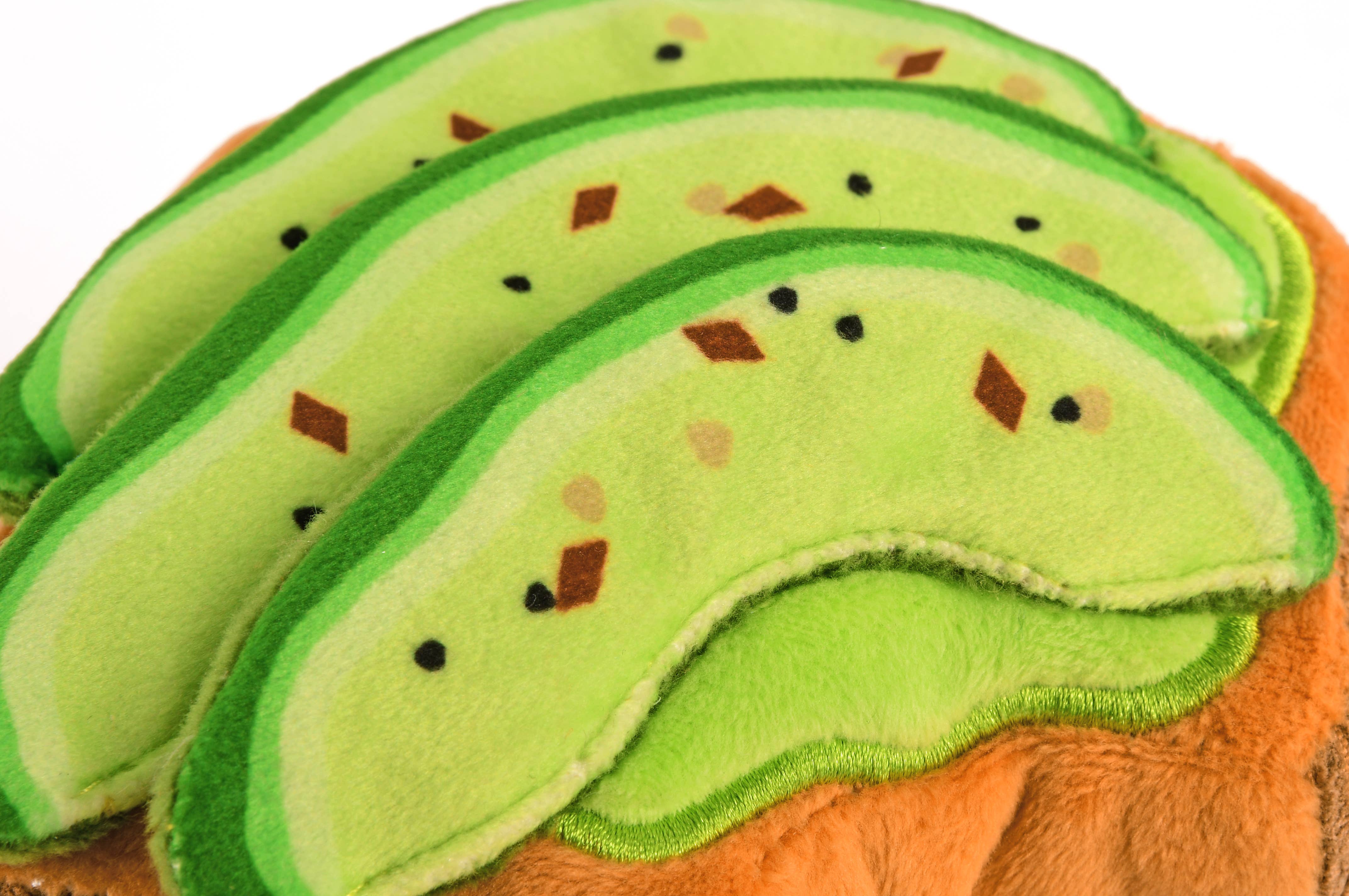 P.L.A.Y. Pet Lifestyle and You - Wholesale Pet Plush Toy - Dog - MINI Barking Brunch - Avo-doggo Toast 2