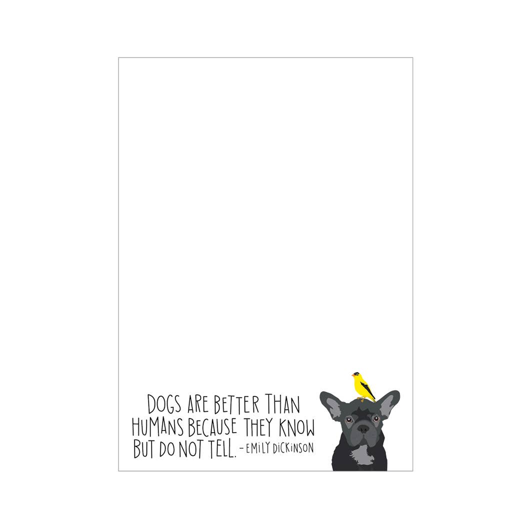 Apartment 2 Cards - Wholesale Notepad - Emily Dickinson Quote 4.75x6.5" Notepad1