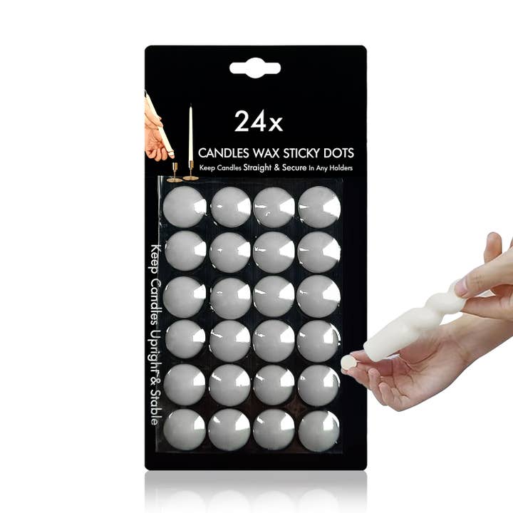 Conjunto de 24 Pontos de Cera Adesiva para Velas por atacado de Candles Meta