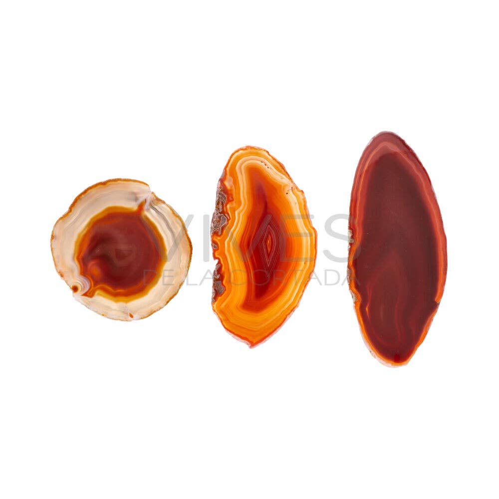 Vives de la Cortada S.L - Wholesale Spiritual Stone/Crystal - Medium size dyed brown agate plate1