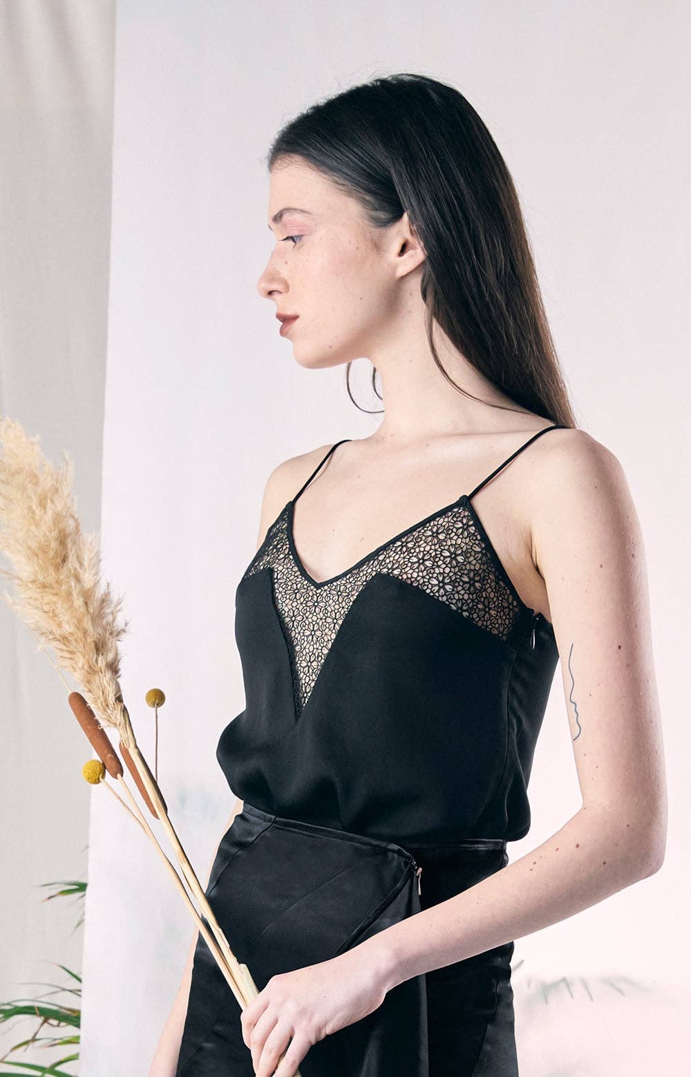 SUNDAY LIFE - Wholesale Camisole - Women's - FABIENNE - CAMISOLE WITH TRANSPARENCY4