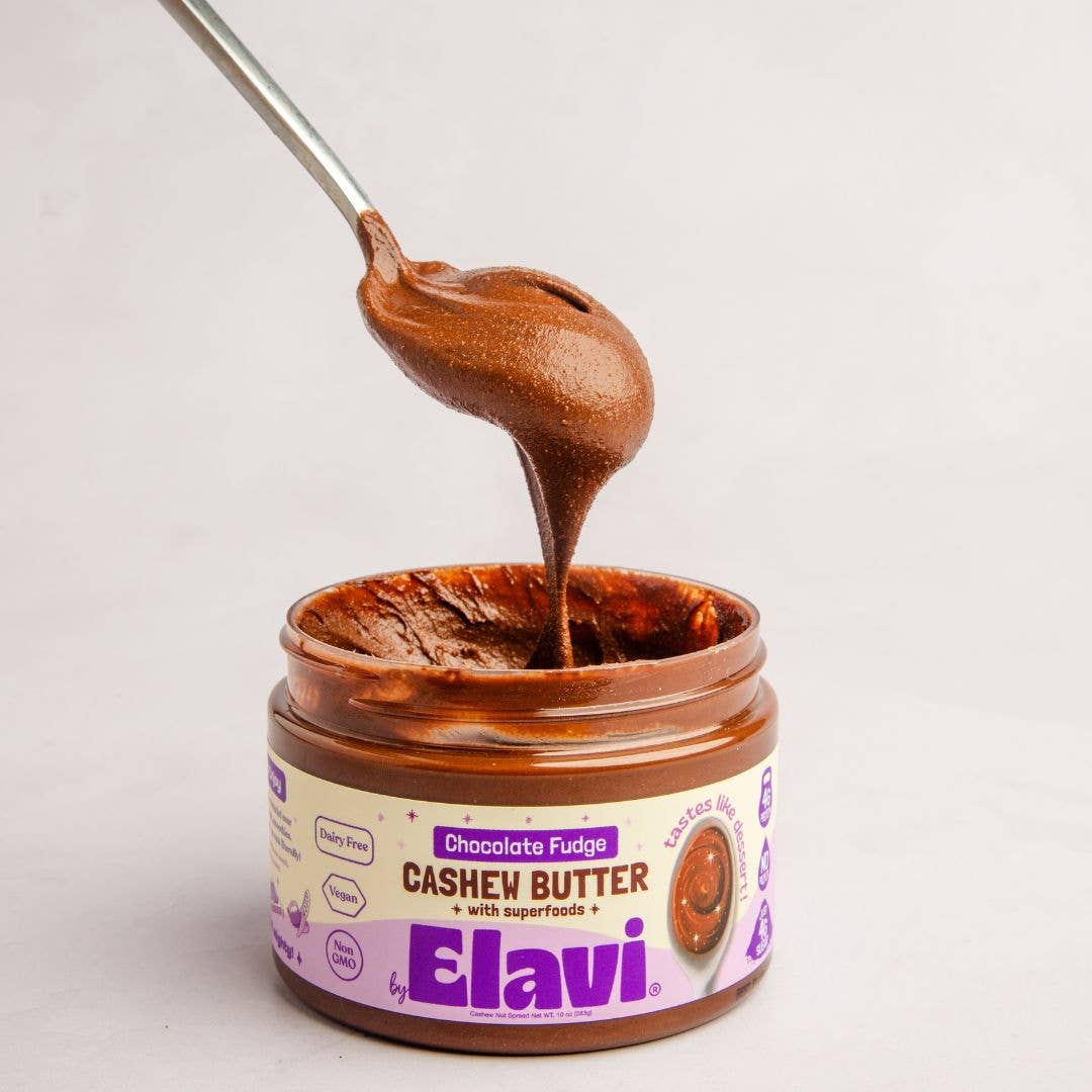 Elavi - Wholesale Nut Butter - Chocolate Fudge Cashew Butter w/ Antioxidants: Vegan1