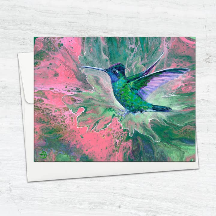 Fioritura di Gioia N.1 - Colibrì (6 Biglietti) per la vendita all'ingrosso da parte di Studio Andreea Dumez