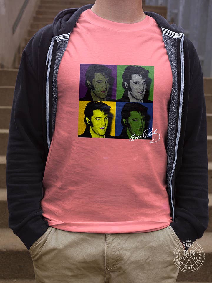 Elvis Art Tee for wholesale by The Artisan's Place