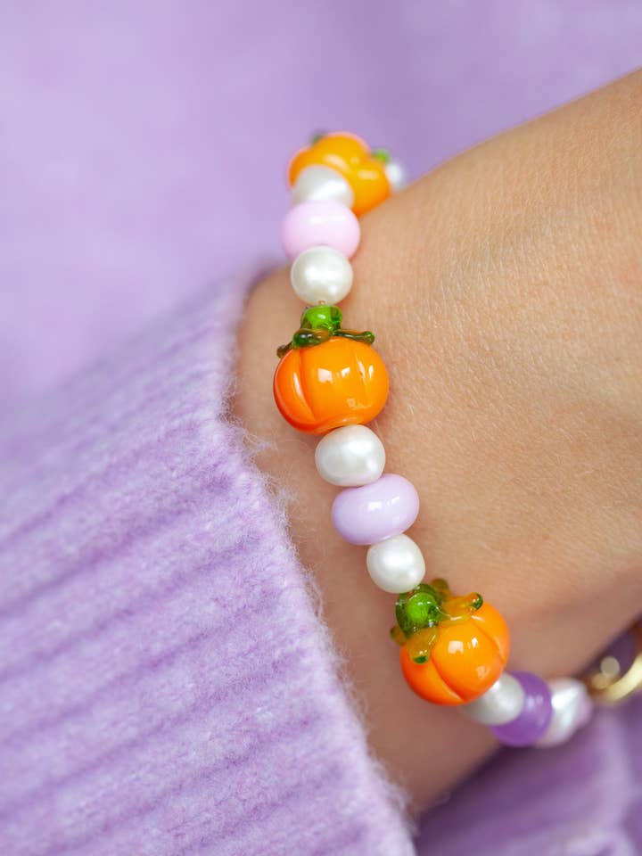 Pumpkin Patch Bracelet for wholesale by Picnic Blanket