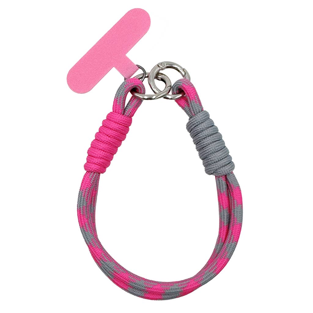 Fashion City - Wholesale Phonecase Strap - Colorful Rope Knotted Phone Charm Wrist Strap11