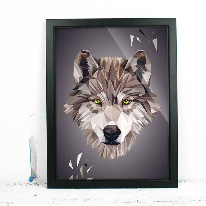 „Wolf“ 21x30 cm, Portret voor wholesale door Printe