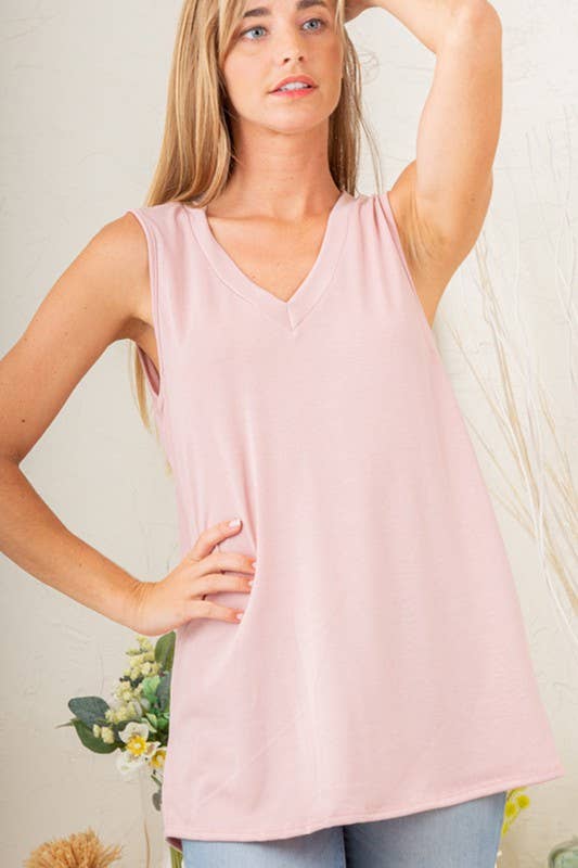 HEIMISH - Wholesale Tunic - Women's - ST2045S SOLID TOP1