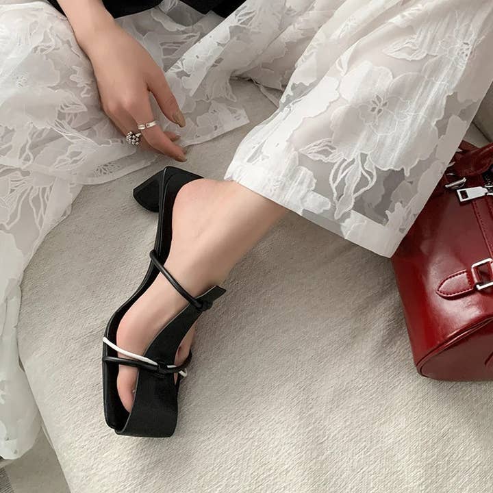 Naomi's Happy Place Shop - Wholesale High Heels - Women's - New Summer Slippers Women Mules High Heels Sandals Shoes for Women Casual Shoes Zapatos De Mujer Gladiator Ladies Shoes6