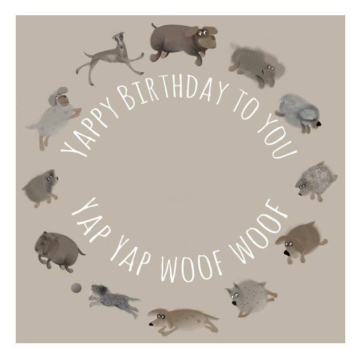 Yappy Birthday for wholesale by Sophie Morrell