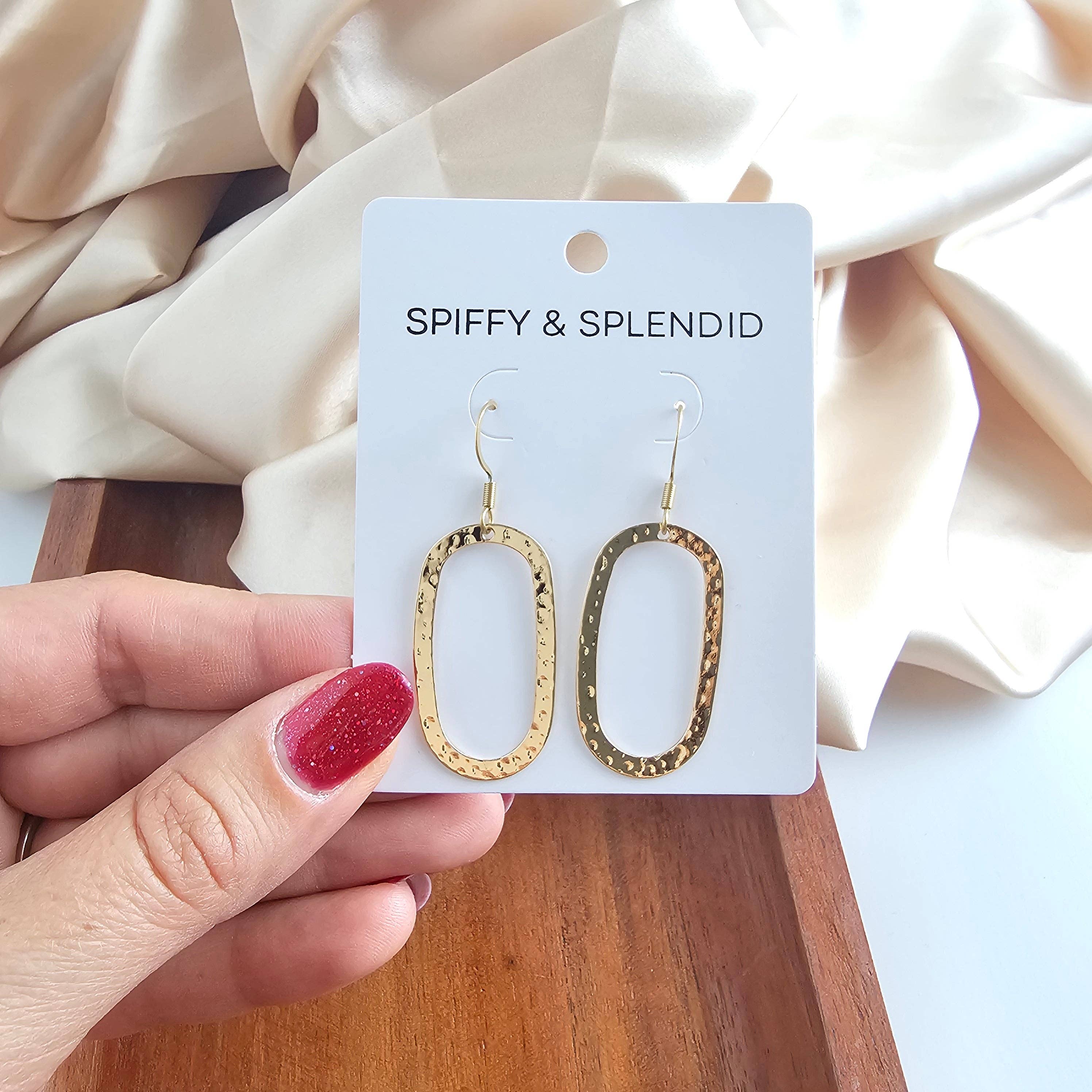Spiffy & Splendid - Wholesale Dangle Earrings - Sienna Earrings - Gold // Jewelry, Classic7