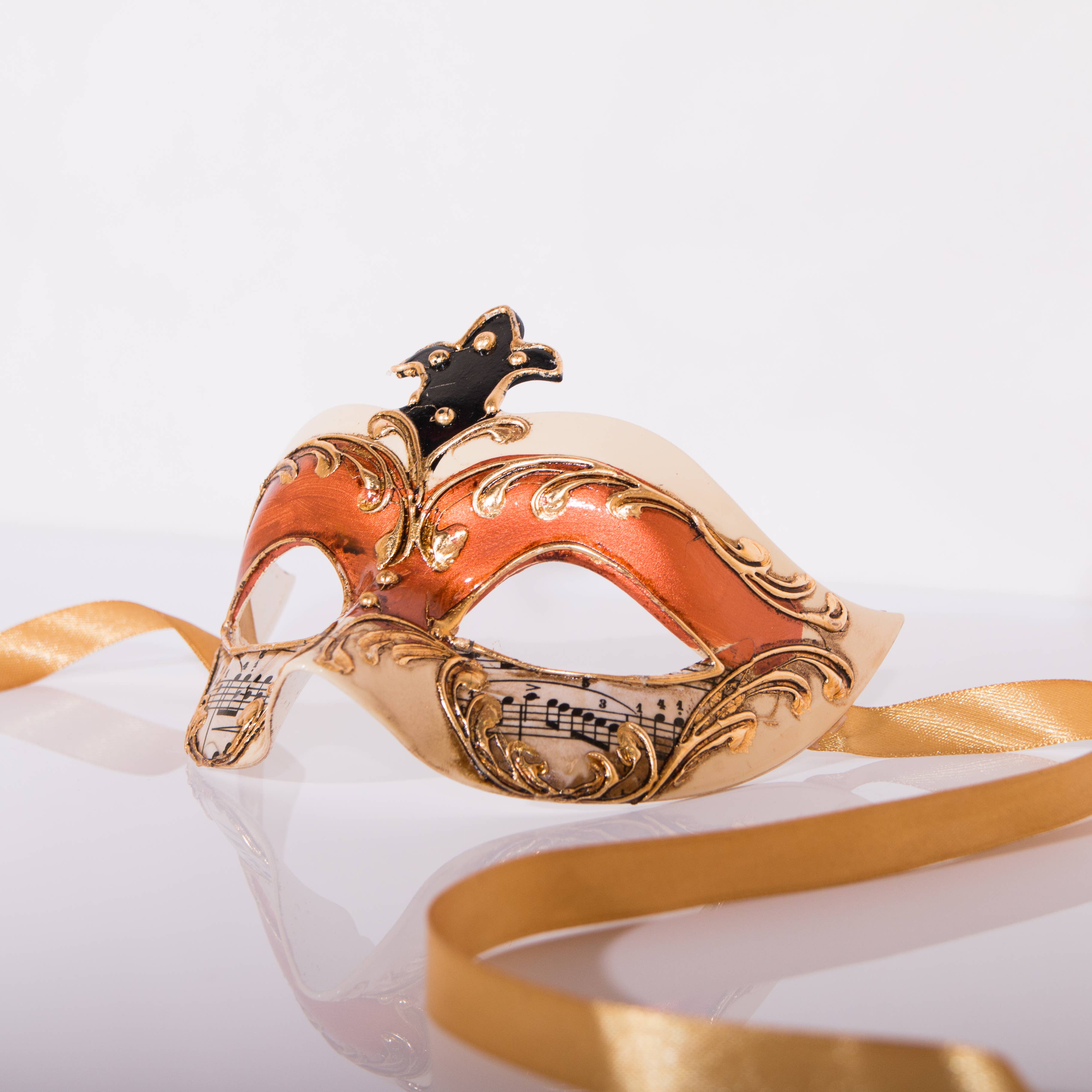 Regalmoda - Vendita all'ingrosso Costume di carnevale - Donna - Venetian mask - Colombina Lamè4