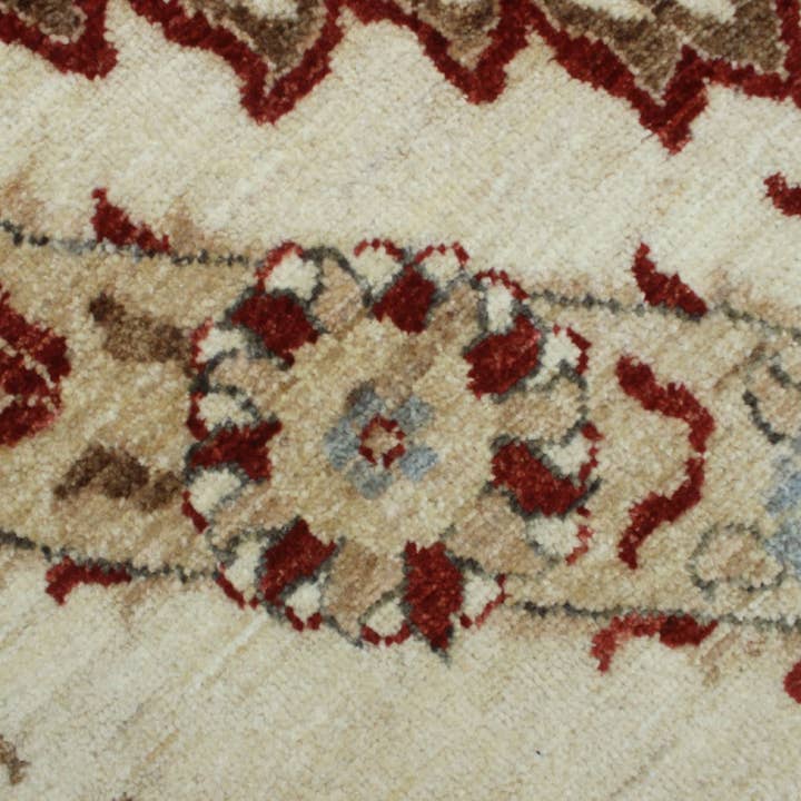 Noori Rug - Wholesale Area Rug - Yousafi Penley Ivory/Rust Rug, 9'10" x 13'10"4