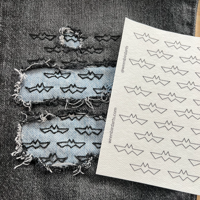 Wrenbirdarts - Wholesale Craft Sewing Kit - Halloween Washable Mending Patterns2