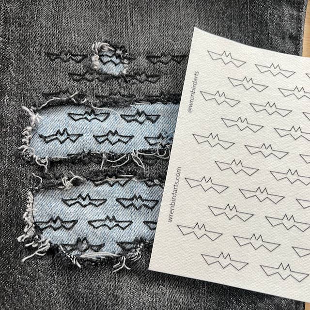 Wrenbirdarts - Wholesale Craft Sewing Kit - Halloween Washable Mending Patterns2