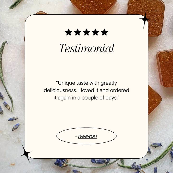 Virgo Moon - Wholesale Lozenges/Cough Drops - Lavender Honey Lozenges (Bulk)7