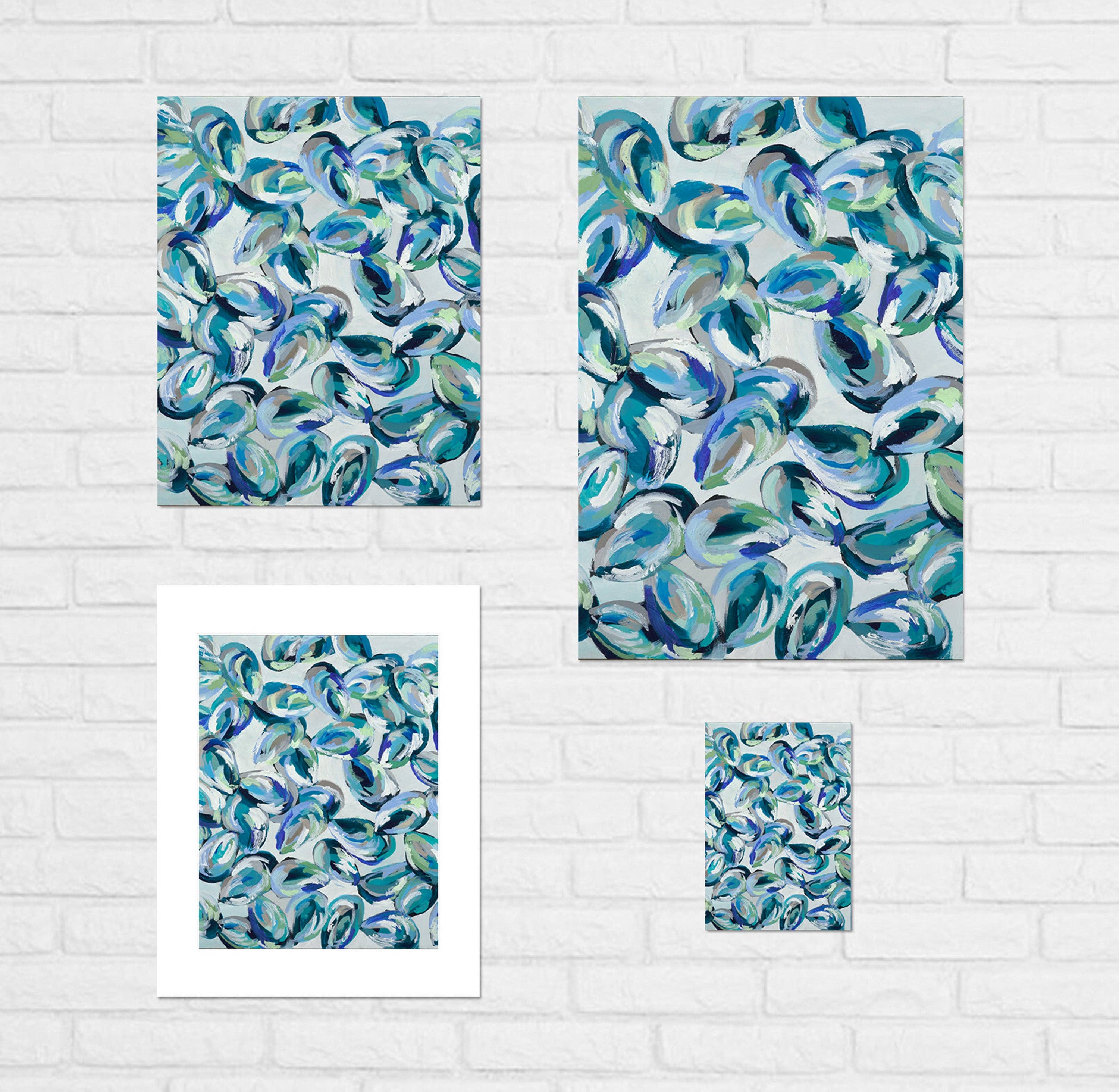 Kim Hovell Art - Wholesale Art Print - Iris Reef Print1