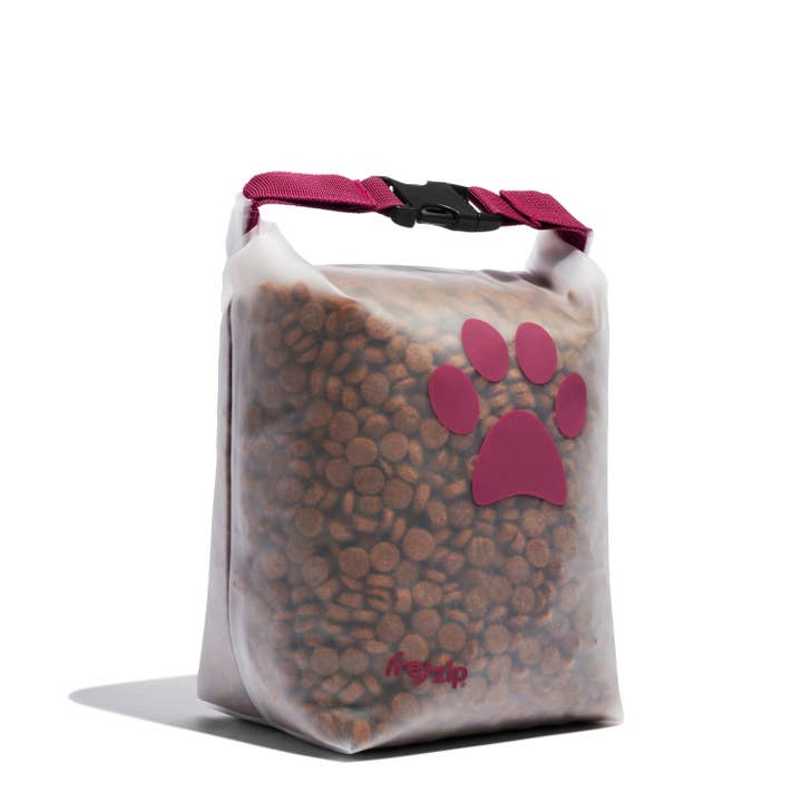 Reusable Roll Top Pet Food Storage Bag - Medium for wholesale by Rezip Co.