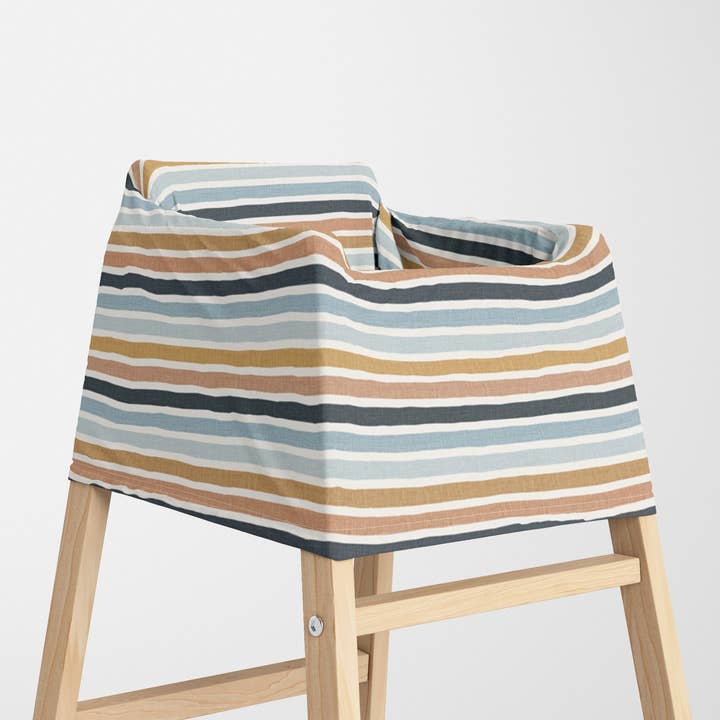 Copertura Multiuso 5 in 1 per Allattamento - Righe Retrò per la vendita all'ingrosso da parte di Zoe Sage
