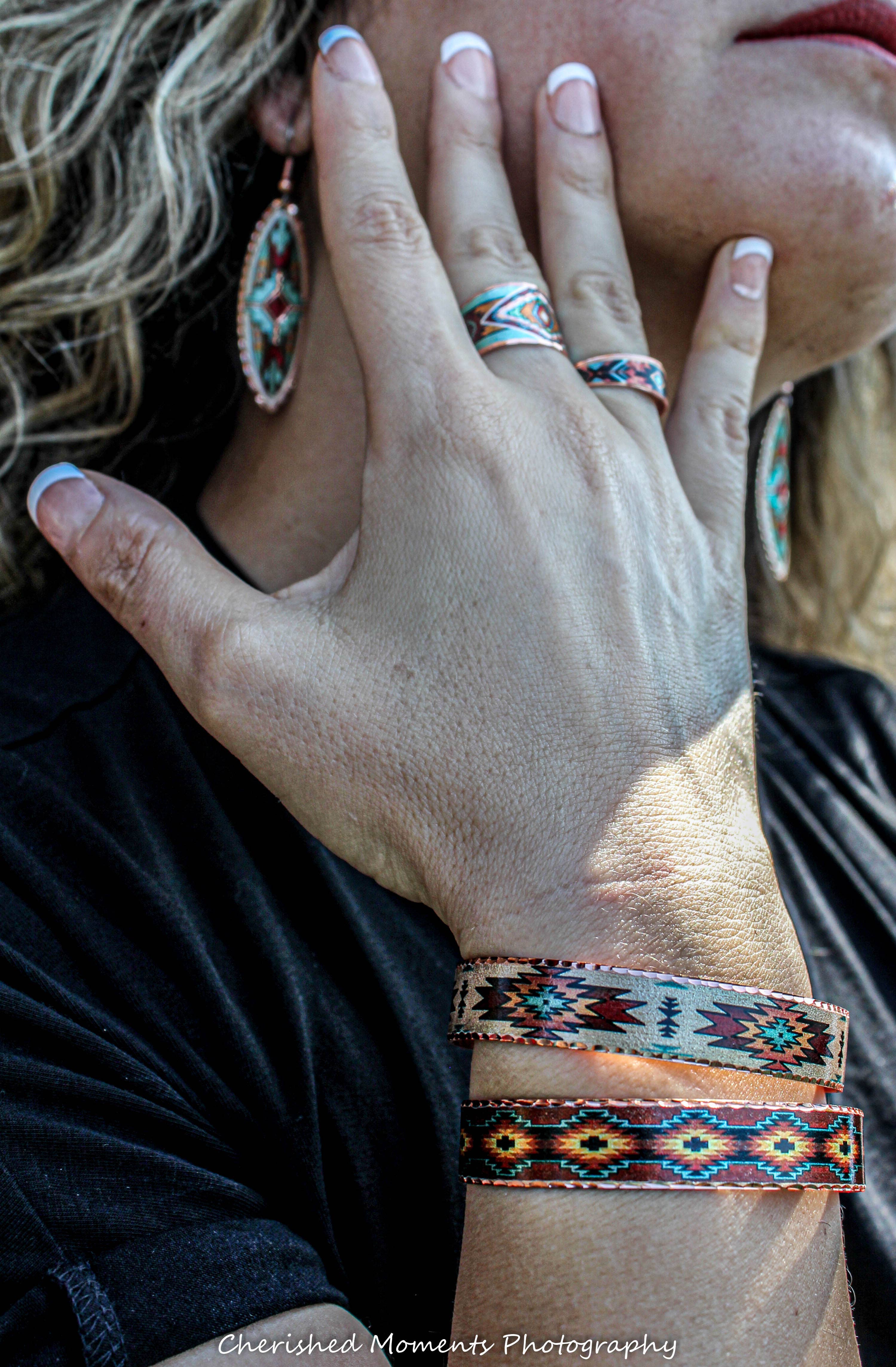 COPPER ARTS INC. - Wholesale Cuff Bracelet - BNS 19 Handmade Native American Bracelet1