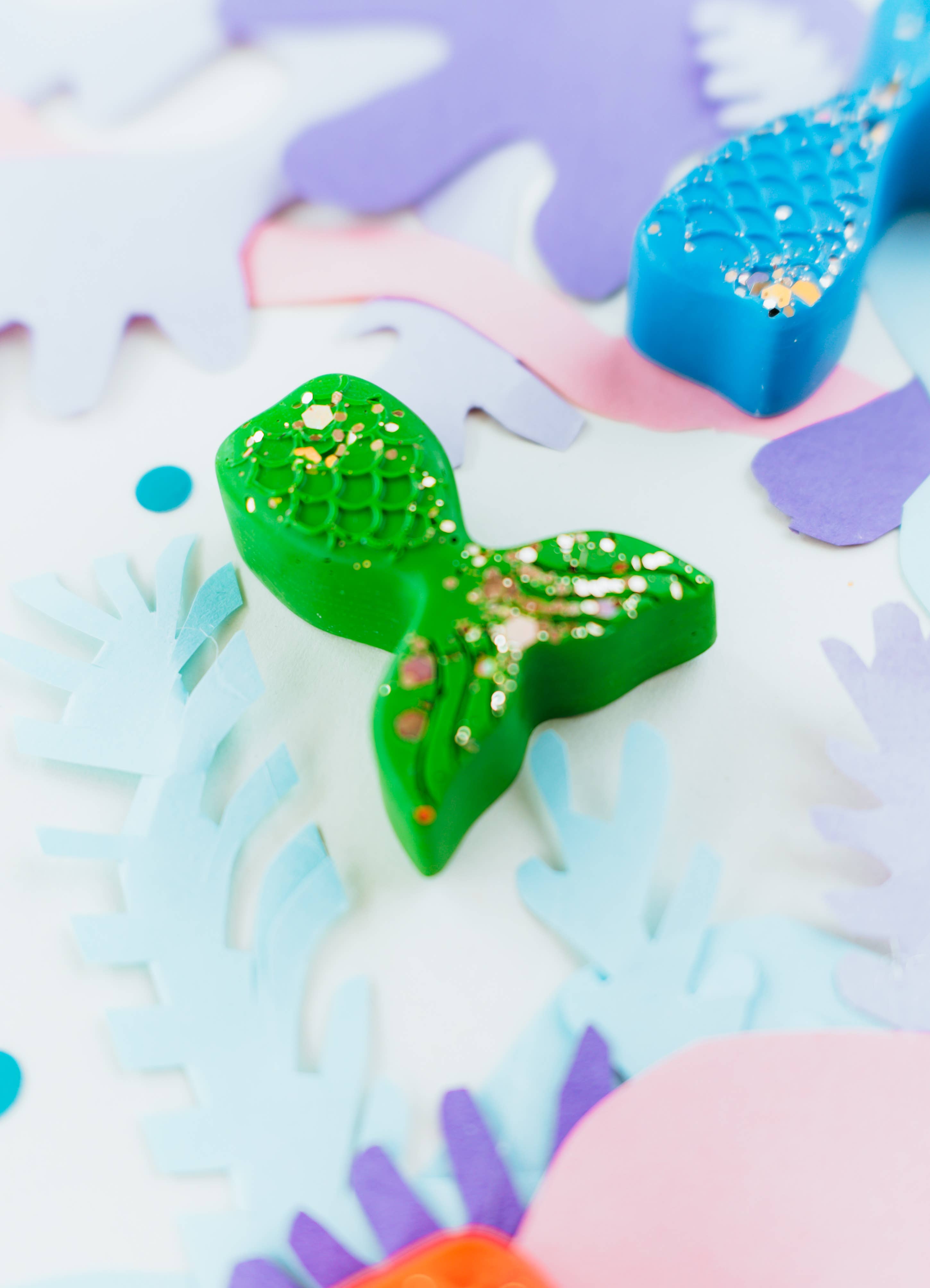 Wonder Hue Crayon Co. - Wholesale Crayons - Kids & Baby - Glitter Mermaid Crayons, Non-Toxic Kids Art Supplies4