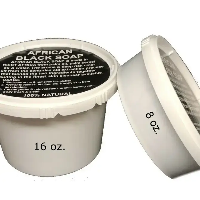 HalalEveryDay – wholesale Bar Soap – African Black Soap Paste2