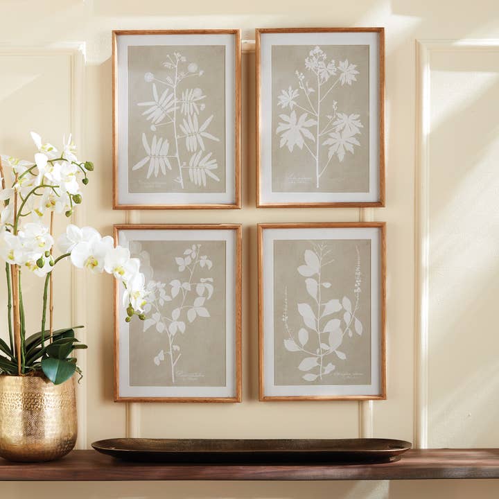 Napa Home & Garden – wholesale Gallery wall set – Foliage Study, Set Of 41