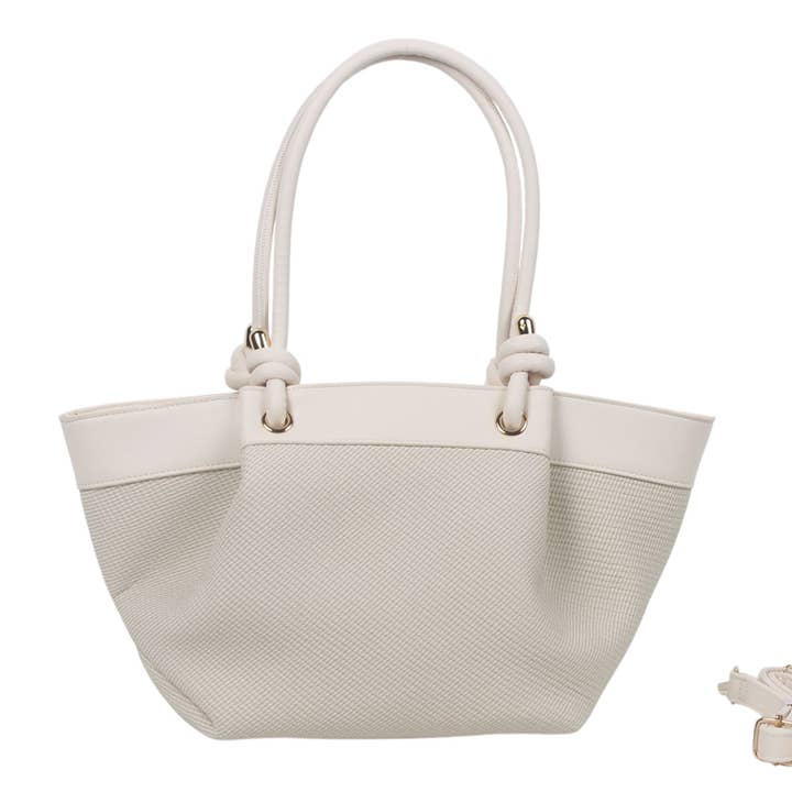 SHOULDER BAG WITH STRAP. WITH DETAIL ON THE HANDLES. for wholesale by MIA LAROUGE