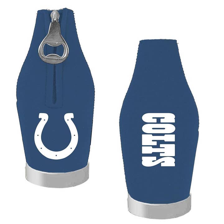 The Memory Company - Wholesale Drink Huggers & Koozies - 3-in-1 Neoprene Bottle Insulator, Indianapolis Colts