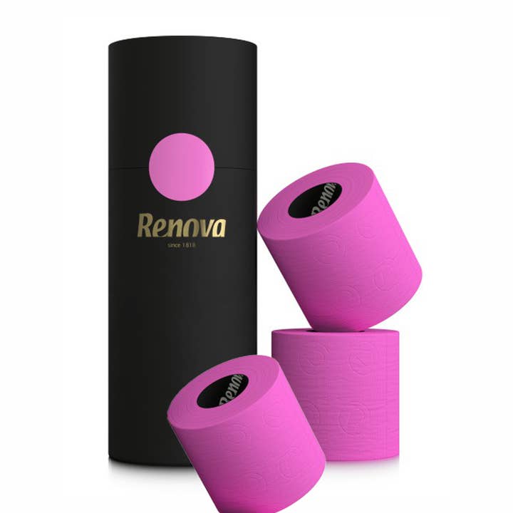 Case of 15 Gift Boxes of 3 Toilet Paper Rolls for wholesale by ROLL-LUX