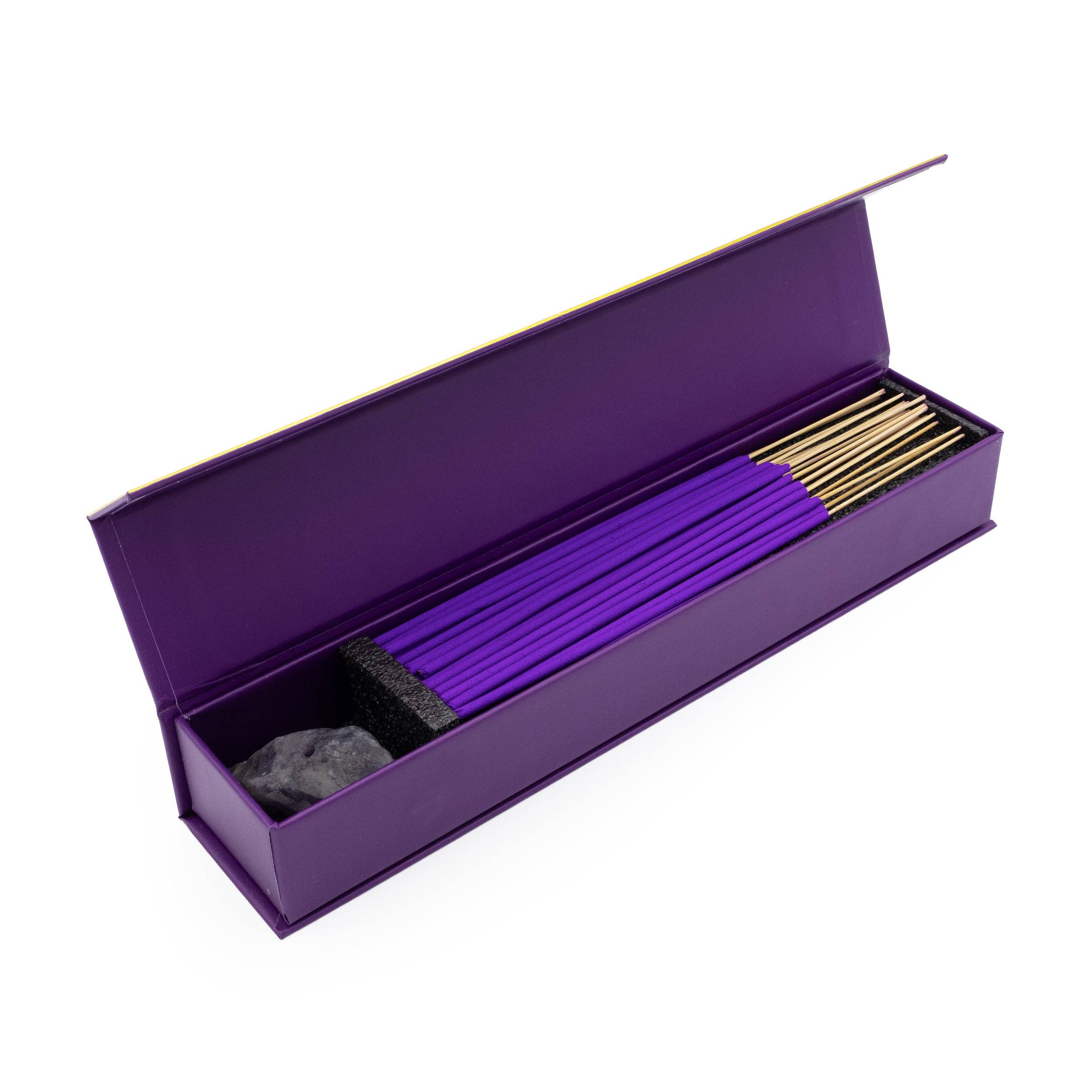 Robert Frederick Ltd - Wholesale Incense Holder - Strength Incense and Crystal Holder - Lavender & Eucalyptus Scent with Amethyst Crystal2