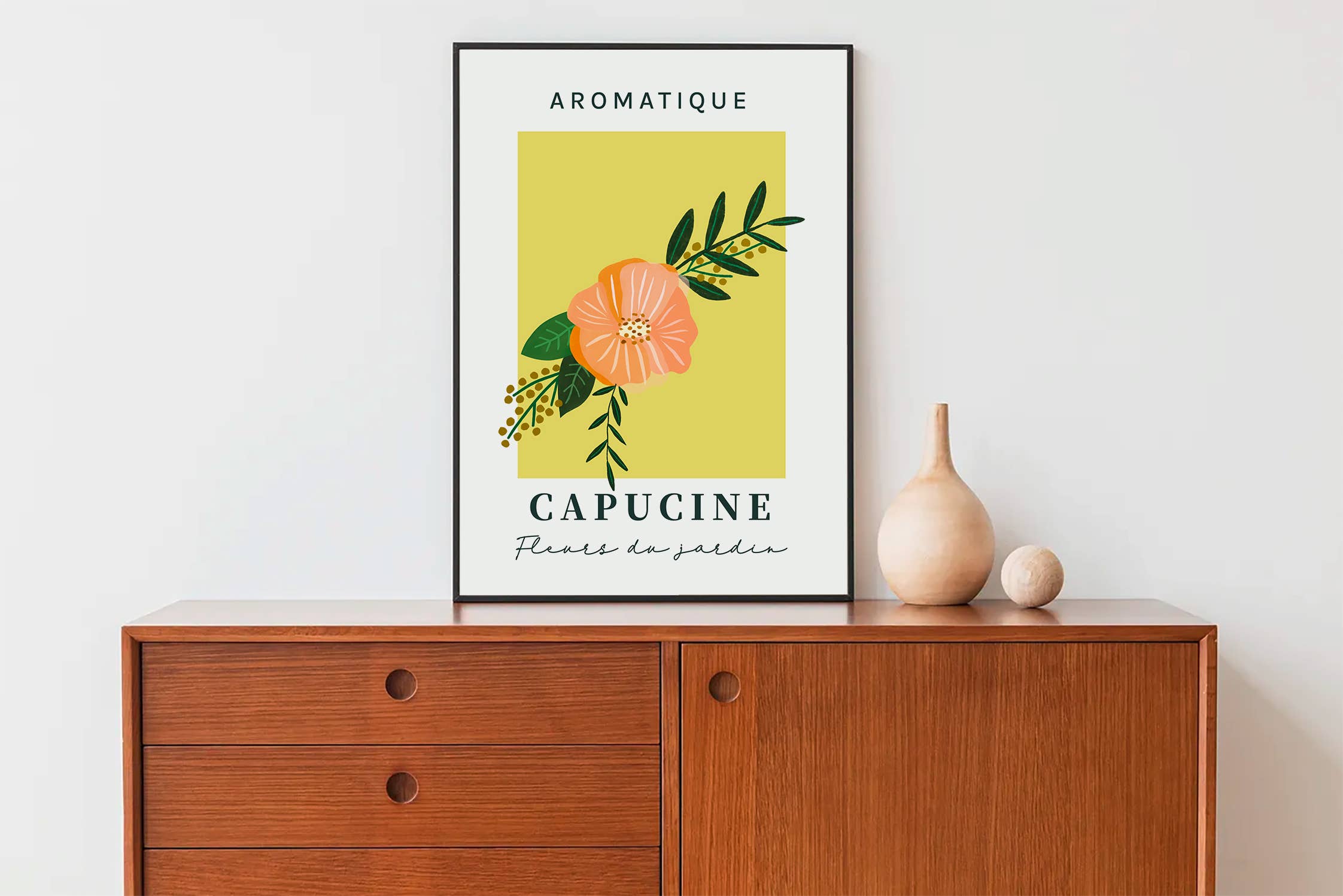 Graphijoy - Wholesale Poster - Nasturtium floral poster1