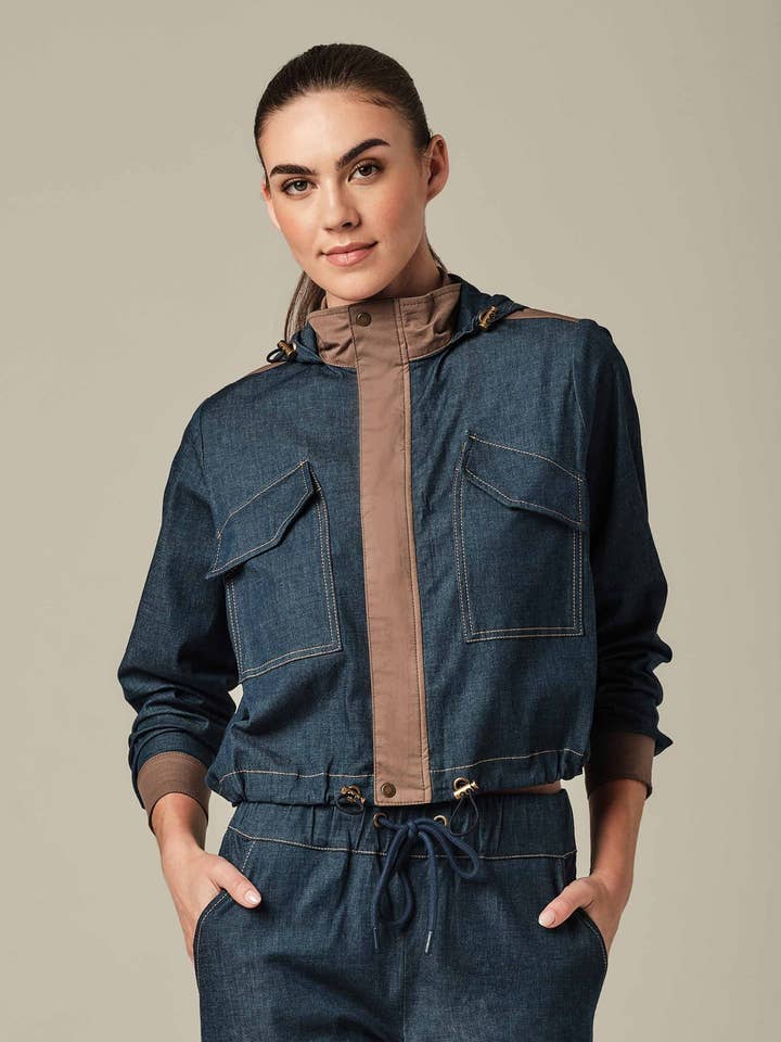 Kleiderordnung Jeans/Kastanienbraune Jacke für den Großhandel von 925fit