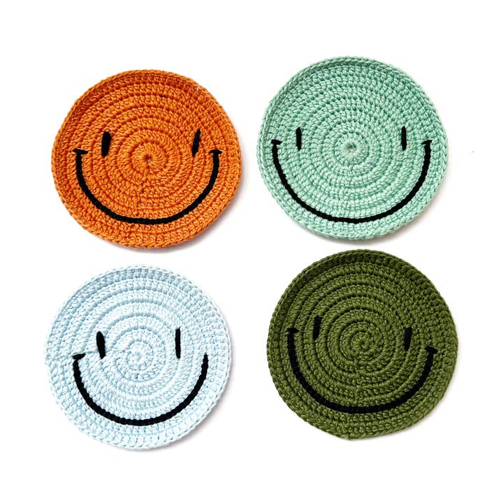 Impactful Market - Wholesale Coasters - Happy Face Coasters0