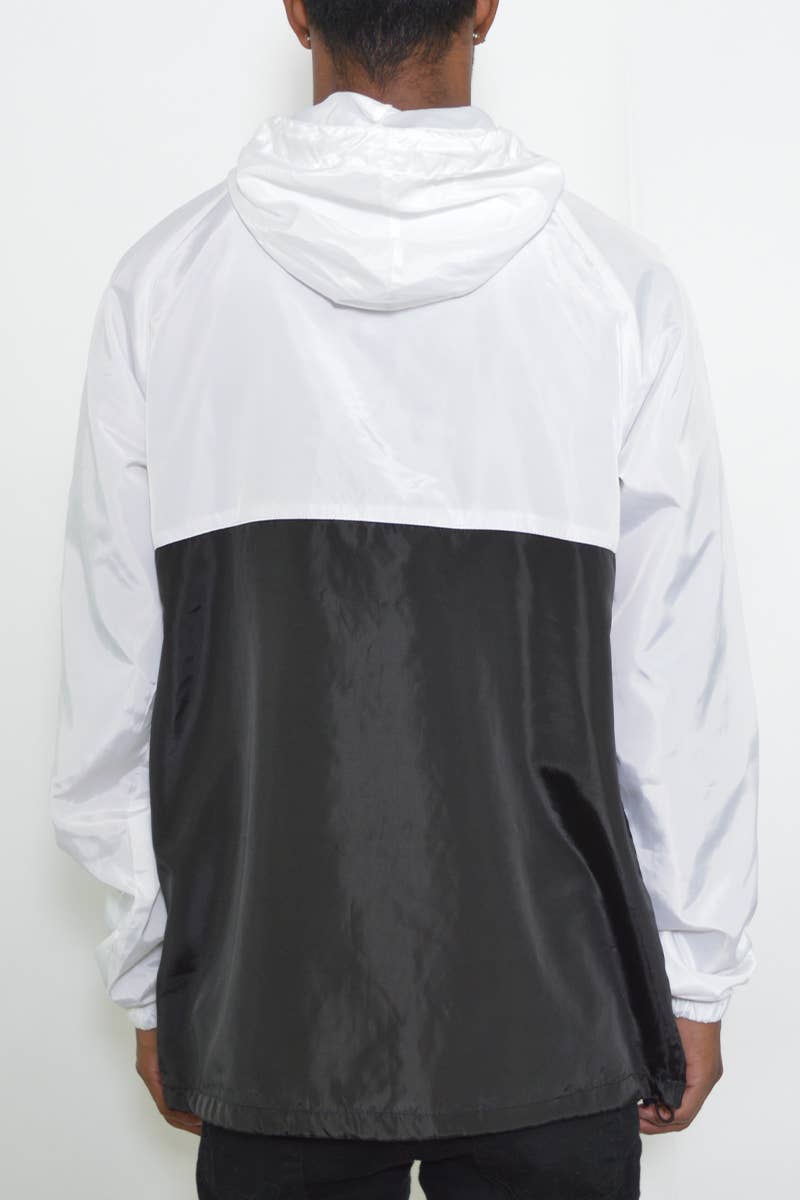WEIV - Wholesale Windbreaker - Men's - Mens Color Block Anorak Windbreaker Jacket5