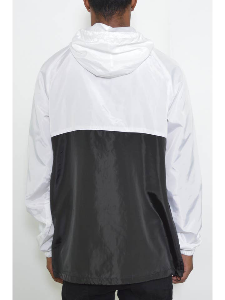 WEIV - Wholesale Windbreaker - Men's - Mens Color Block Anorak Windbreaker Jacket5