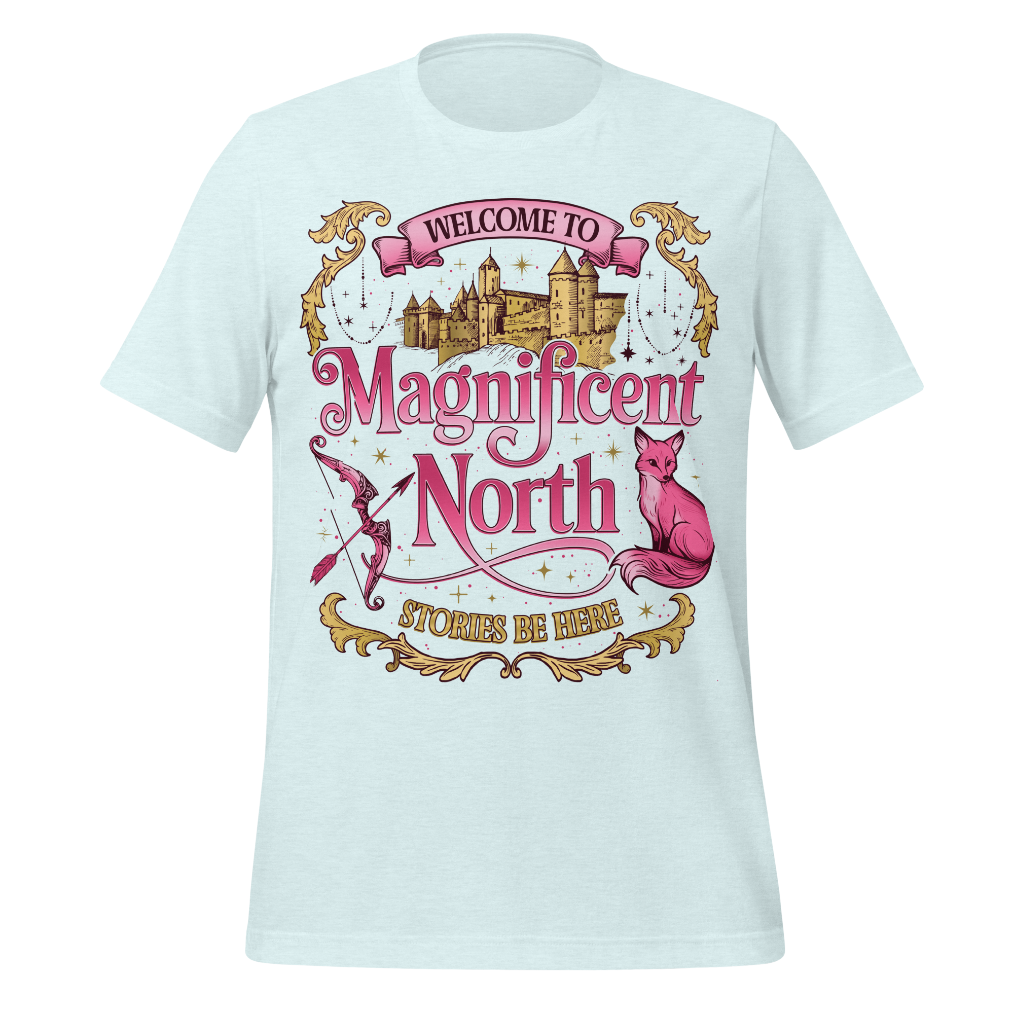 MagicMerchEmporium - Wholesale Screen Printed T-Shirt - Women's - Magnificent North Tee2