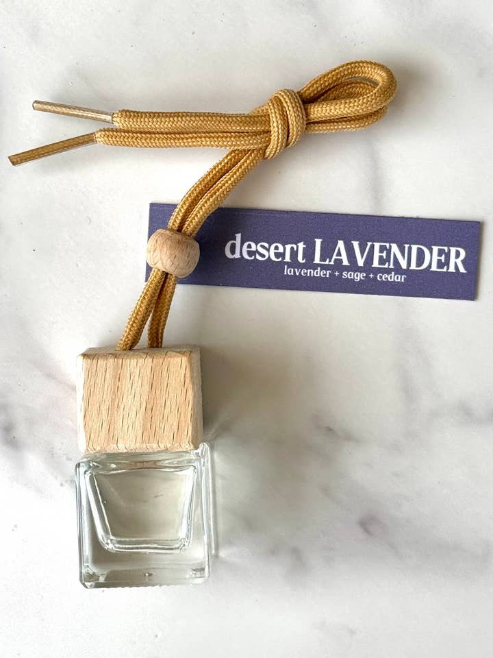 Desert Lavender Scented Car Diffuser/Lavender Car Freshener for wholesale by Everscent Candle Co.