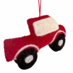 Raccogli ornamento rosso per la vendita all'ingrosso da parte di Santa and friends