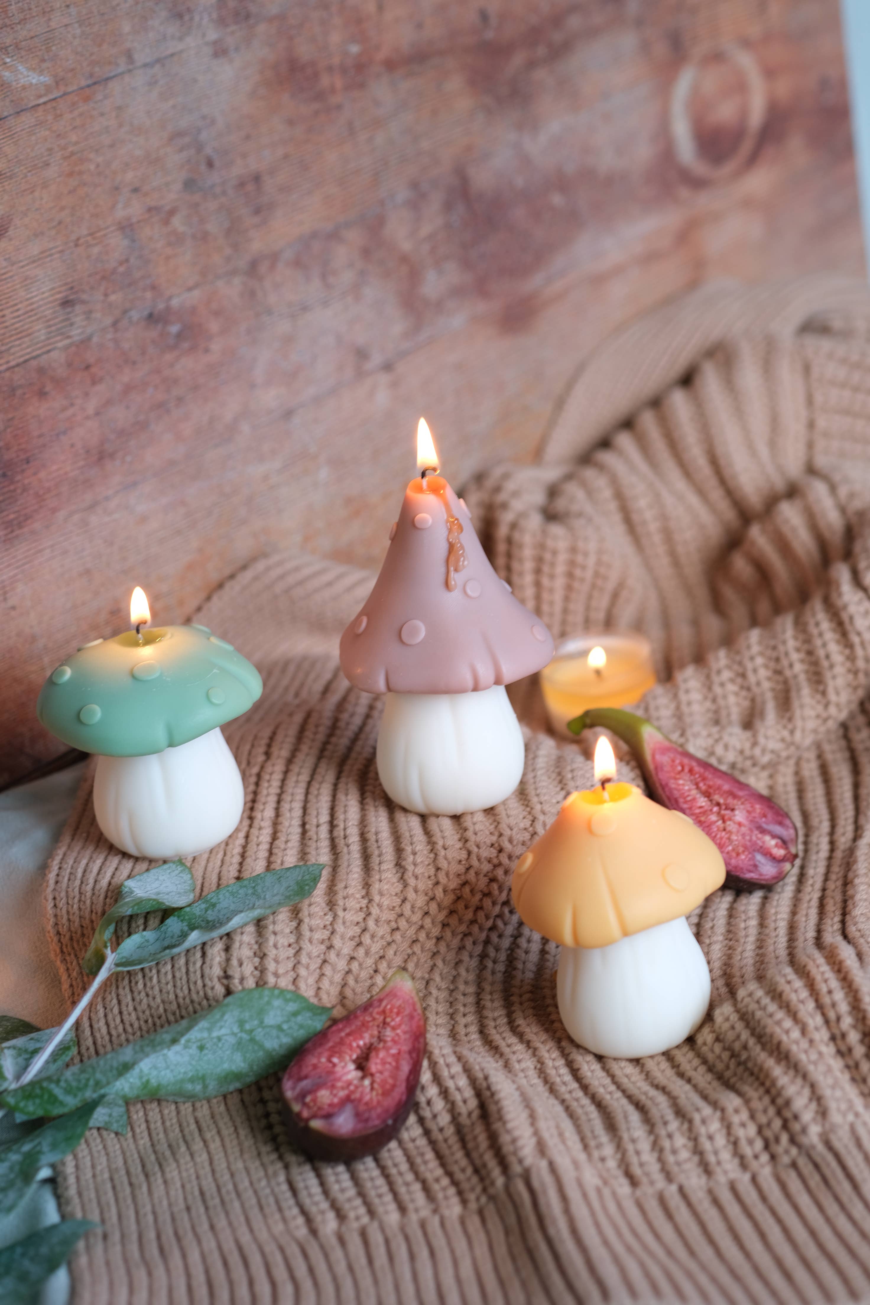 Interlude Candles - Wholesale Novelty Candle - Mushroom Shaped Candles | Toadstol Candles | Cottagecore4
