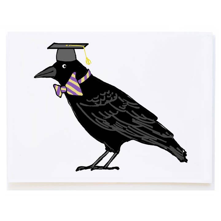 Crow Graduate for wholesale by mollyOcards