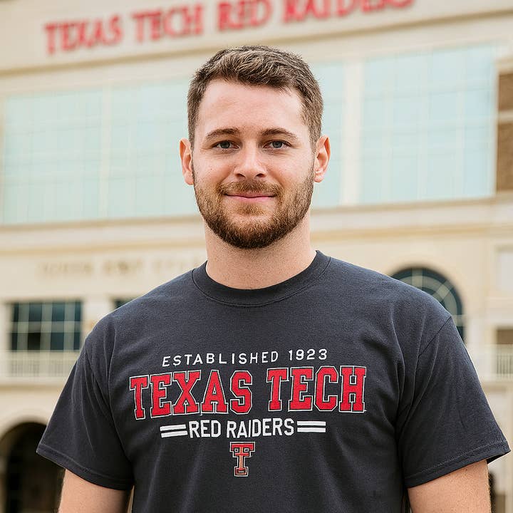 Texas Tech Raiders Tshirt for wholesale by Turnovers Inc