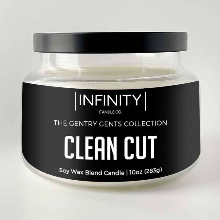 Clean Cut Kerze - Die Gentry Herren-Kollektion für den Großhandel von Infinity Candle Co